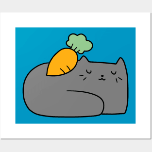 Carrot Cat Posters and Art